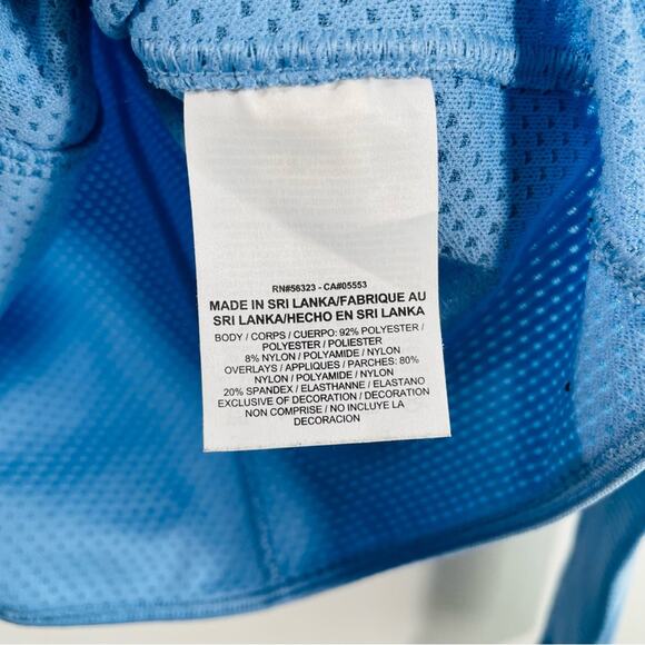 Nike Women's AeroReact Hybrid Half Zip Running Jacket Blue Size XS - Picture 7 of 11